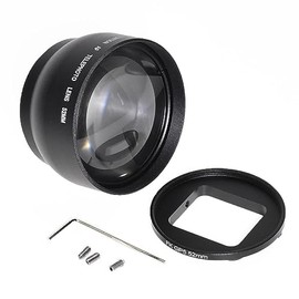 GLIDER MJ27-52 2x Zoom Lens Telephoto Lens for GoPro 52mm (HERO7black/HERO6)