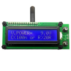 Unbranded AideTek ESR01 ESR LCR Meter ohm Capacitance 0.01-20Ω 0-60uH with test leads