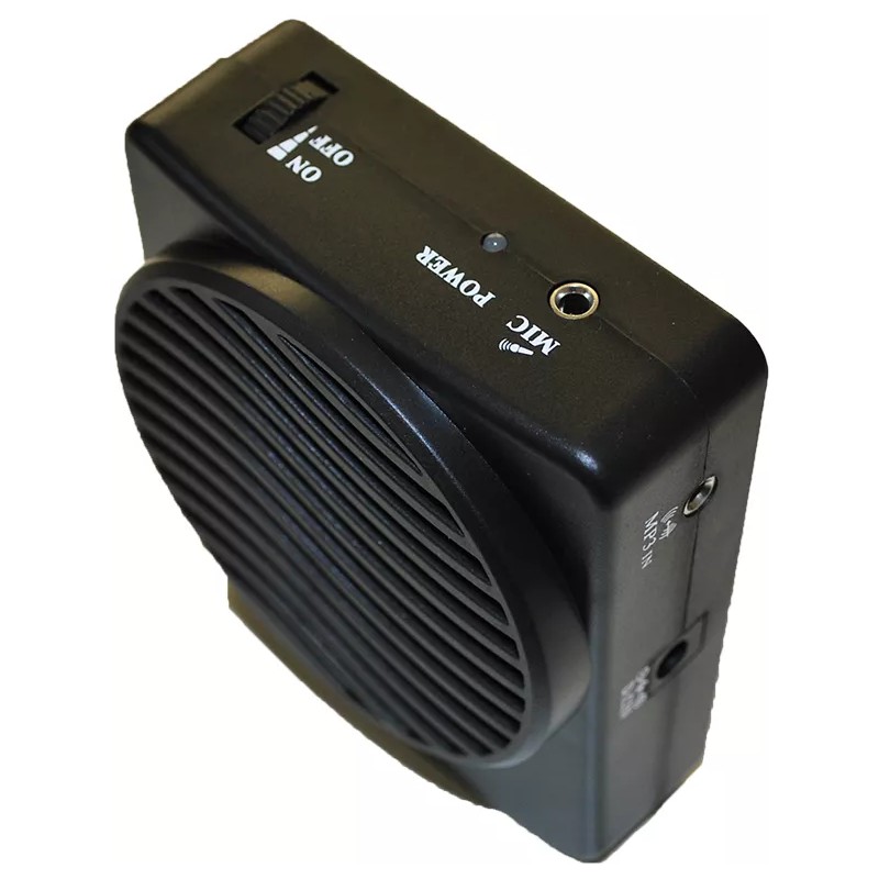 Croove 25 Watt Rechargeable Voice Amplifier w/ Headset Waist/Neck Band