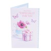 UK Greetings Birthday Card for Her/Friend - Teacups Design -