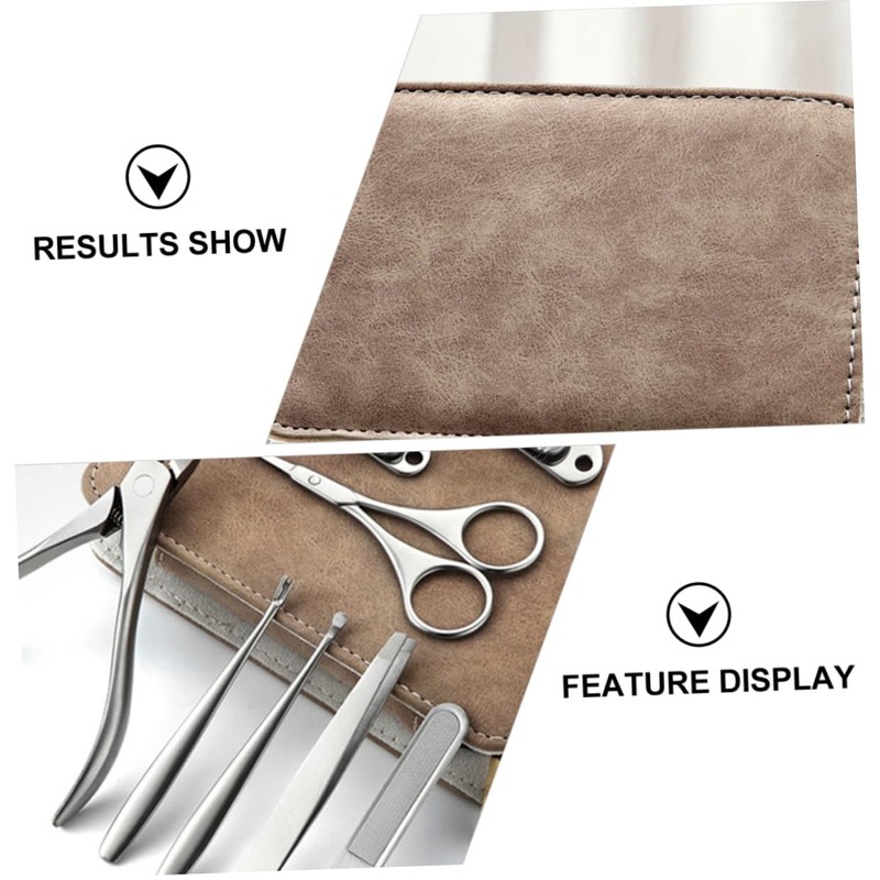VICASKY 1 Set Stainless Steel Nail Clipper Kit for Use