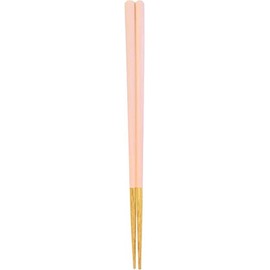 Koryu waguri Household Dishwasher Safe Chestnut Children's Pentagonal Chopsticks B, 4-6 Years Old, Pink S21-7-7n