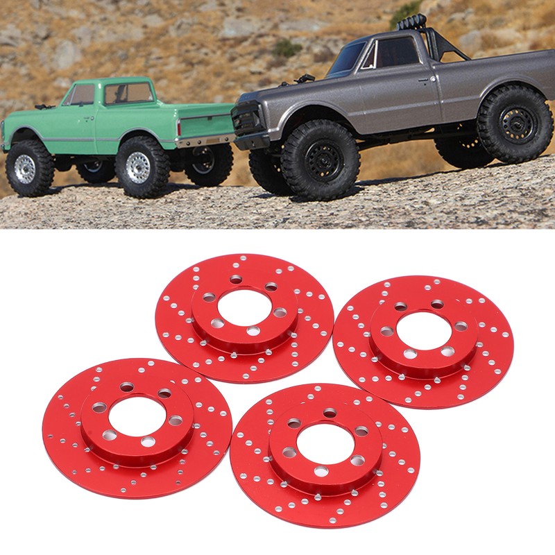4pcs RC Brake Disc Aluminum Alloy Brake Caliper for 2.2