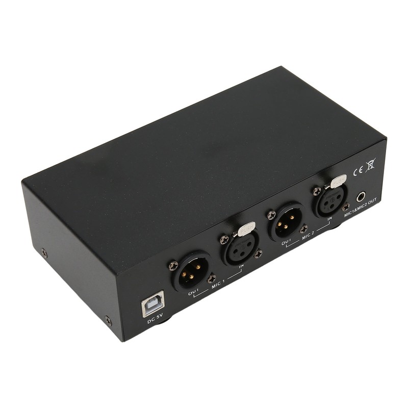 48 V Phantom Power Supply Professional Iron Shell Phantom Power