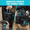DuraTech Tool Pouch with Belt Clip, Electrician Tool Pouch with