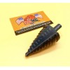 Drill Hog® Step Drill Bit 1/4-1-3/8 Multi UniBit Pig Steel