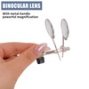 CHGCRAFT 2 pcs Jeweller's Eye Loupe Steampunk Lens Clip on