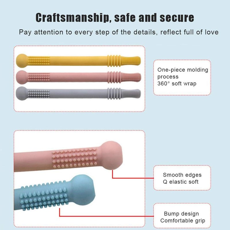 4 Piezas de Tubos de Mordedor Huecos, -50 ℃ -230