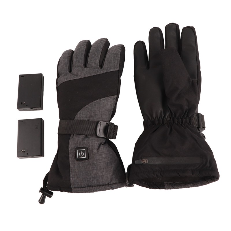 One Pair Electric Heated Gloves Smart Waterproof Unisex One Size