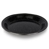Navoys Enamel Camping Plate 24cm x 3cm - Black, Heat