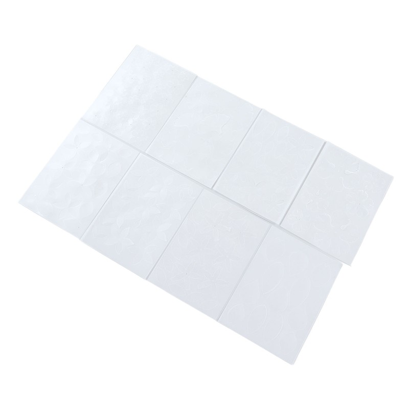 8pcs Heat Shrink Paper for Kids Double Sided High Transparency
