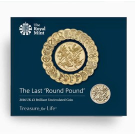 The Last Round Pound 2016 United Kingdom £1 BU Coin