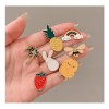 Savefree Paquete 20 Pines Pack Broches Metalicos Pines Kawaii Al