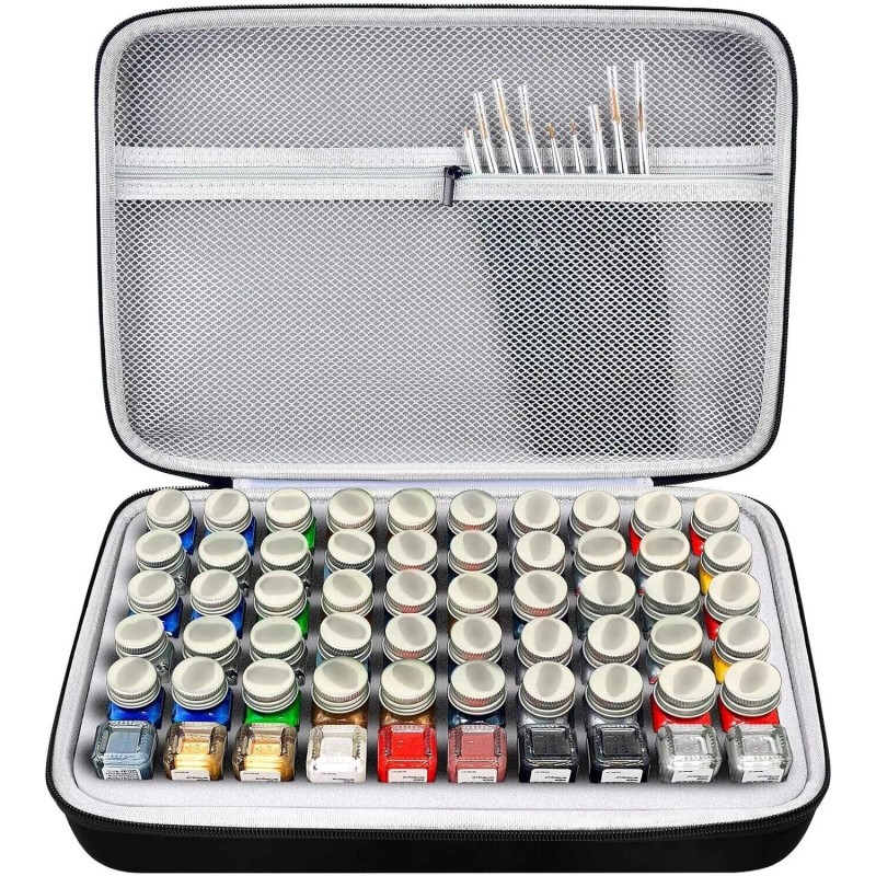 Testors Model Paint Storage Case Compatible with Testors Paint Set