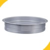 WorkBless Metal Exhaust Flange 12" Straight Pipe Connector for HVAC