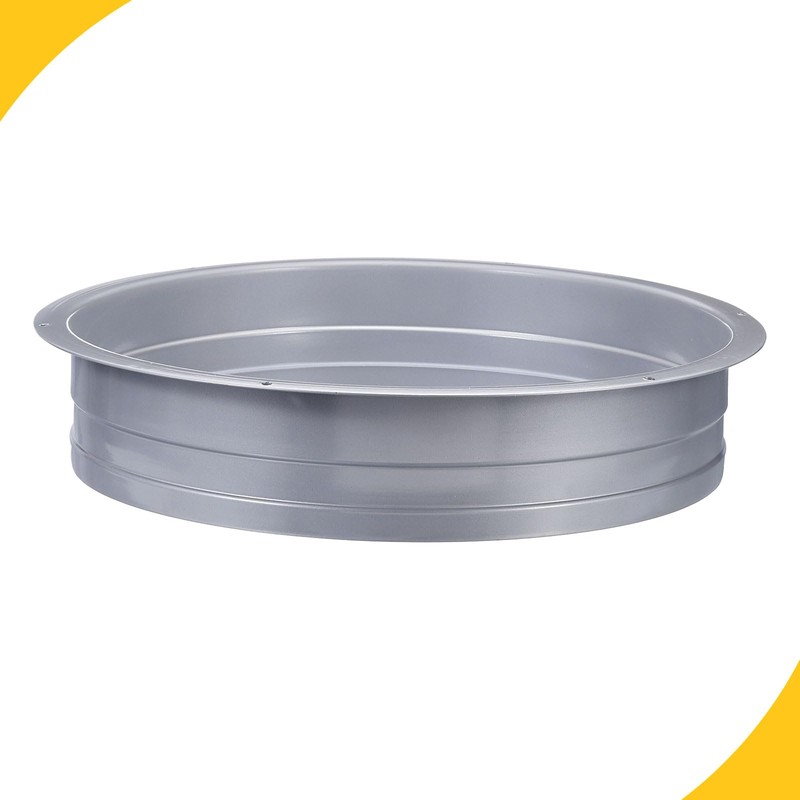 WorkBless Metal Exhaust Flange 12" Straight Pipe Connector for HVAC