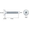 HEXATON Hexagon Socket Head Screws Full Thread M6 x 10