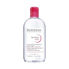 Bioderma Sensibio H2O Micellar Water Sensitive Skin 500 ml, Makeup Removal