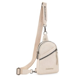 Montana West Small Crossbody Sling Bags for Women Cross Body Fanny Pack Purse with Detachable Strap MWC-3351BG