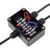 PIWOSGOL 4 Piece Junction Box Waterproof IP65, 100 x 68