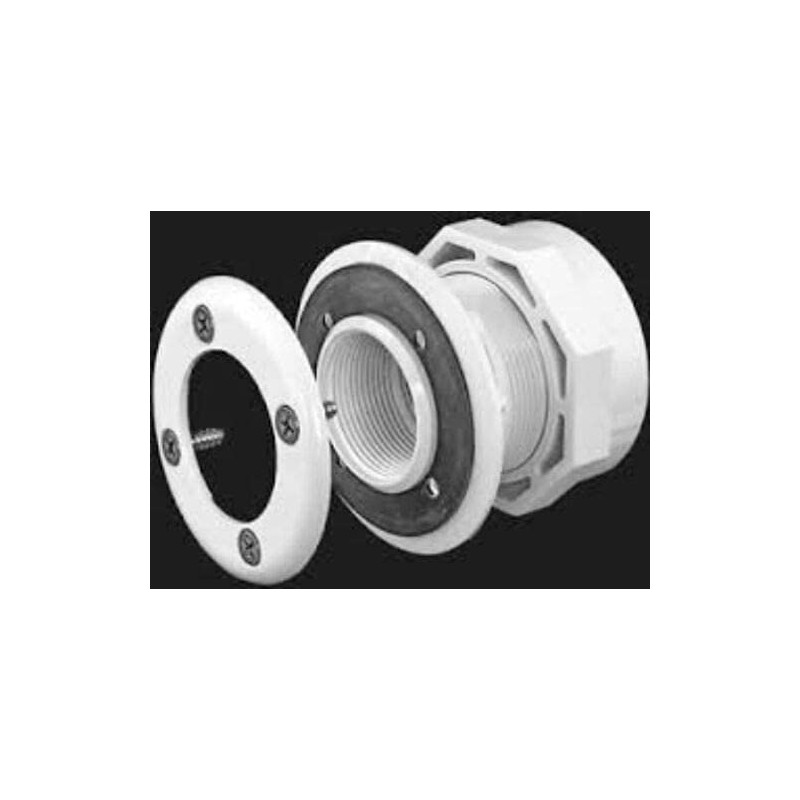 ATIE 1.5" Complete Vinyl Pool Inlet Outlet Fitting SP1408 with