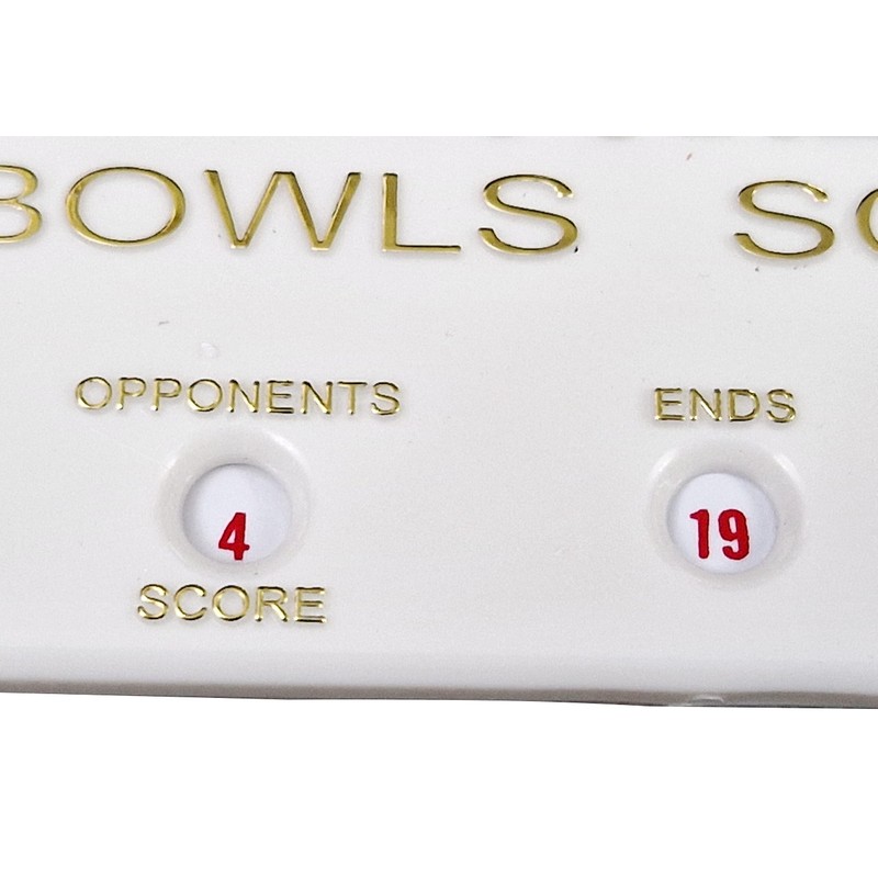 Acclaim Rectangular Pocket Bowls Scorer Scorecheck in White Opponents and