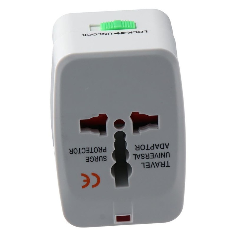 Urjumpea Travel Conversion Plug Copper Durable ABS Multifunctional Adapter Portable