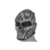 UK Arms Airsoft Full Face Villain Skull Mesh Airsoft Protective