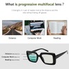 Reducblu 4 Pack Progressive Multifocus Reading Glasses for Women -