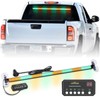 XRIDONSEN 35 inch Traffic Advisor Light Bar 144 LED Green