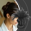 Faux Hair Bun - Clip On Buns,Comfortable Faux Hairpieces Extension