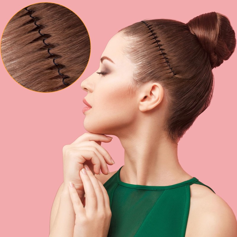 ANCIRS 6 Pack Hair Finishing Fixer Comb, U Shape Hair