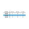 NIFCO TC Plastic Parts Tape Clip/Belt Clip/Tape Clip/Belt Clip TC:
