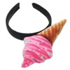 NOLITOY Ice Cream Headband Unisex Adult Food Vendor Ice Cream