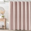 BTTN Shower Curtain Fabric 180 x 180 cm, Linen Texture,