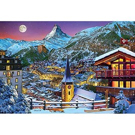 Zelmat Moon Night Jigsaw Puzzle 300 Piece (26x38cm)