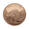 1 oz (AVDP) .999 fine copper coin "The Ice Age