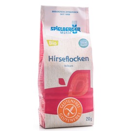 Millet flakes, gluten-free, organic cultivation