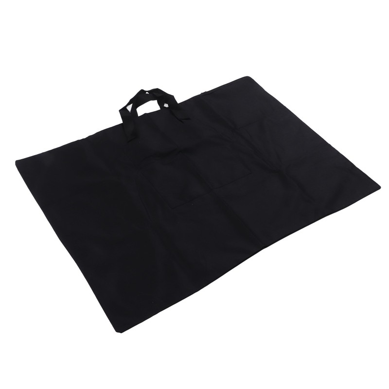 Portfolio Bag Black 38x26in Large Capacity Thick Canvas Light Weight