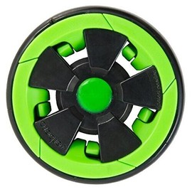 Verbero Duro Inline Training Hockey Puck Pack of 2 Green and Black, 2 Two Pucks