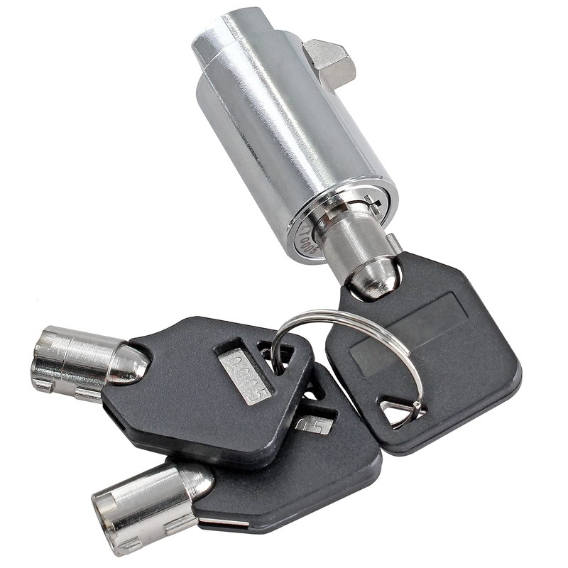 Bonsicoky 2 Set Vending Machine Lock and Key (Keyed Alike),
