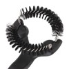 Grouphead Cleaning Brush Detachable Plastic Handle Nylon Bristle Round Coffee