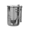 Tzedakah box, Charity Box - Stainless Steel -by Legacy Judaica