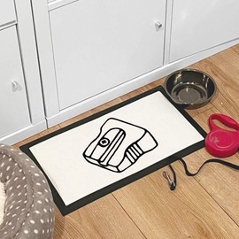 'Pencil Sharpener' Pet Feeding Mat (PM00006690)