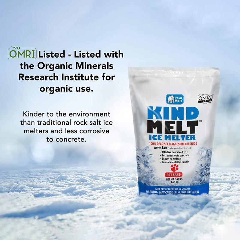 HARRIS Kind Melt Pet Friendly Ice and Snow Melter, Fast