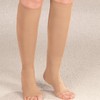 Silver StepsTM Compression Open Toe Knee Highs, 20-30mmHg - Medium,