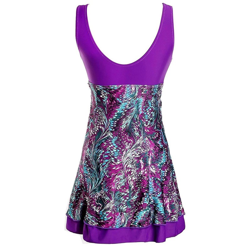 ECUPPER - Traje de baño de una pieza para mujer,