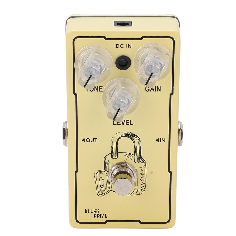 Guitar Effect Pedal Blues Drive Distortion Adjustable Single Instrument Accessory