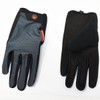 BERETTA Unisex Lightweight Full Finger Black Grey Shooting Mesh Gloves,