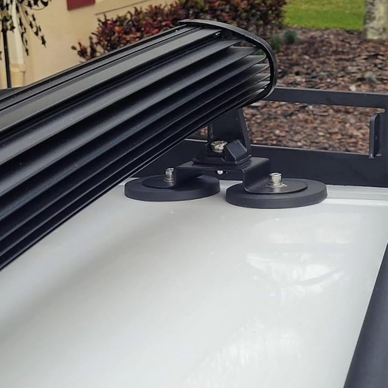 Laroal 88mm Magnet Mounting Brackets For The Hood Or Roof